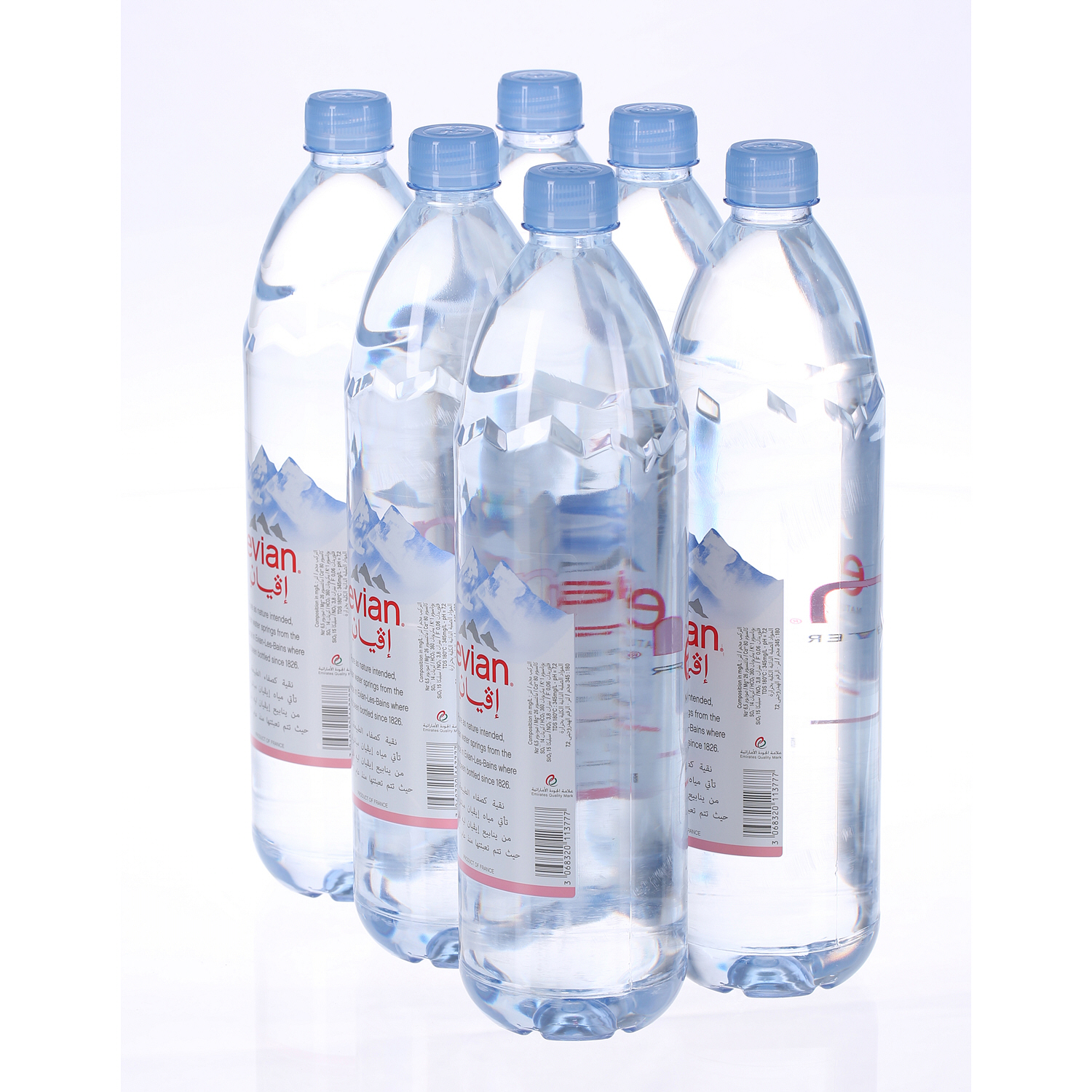 Evian Mineral Water 1.5Ltr X 6'S