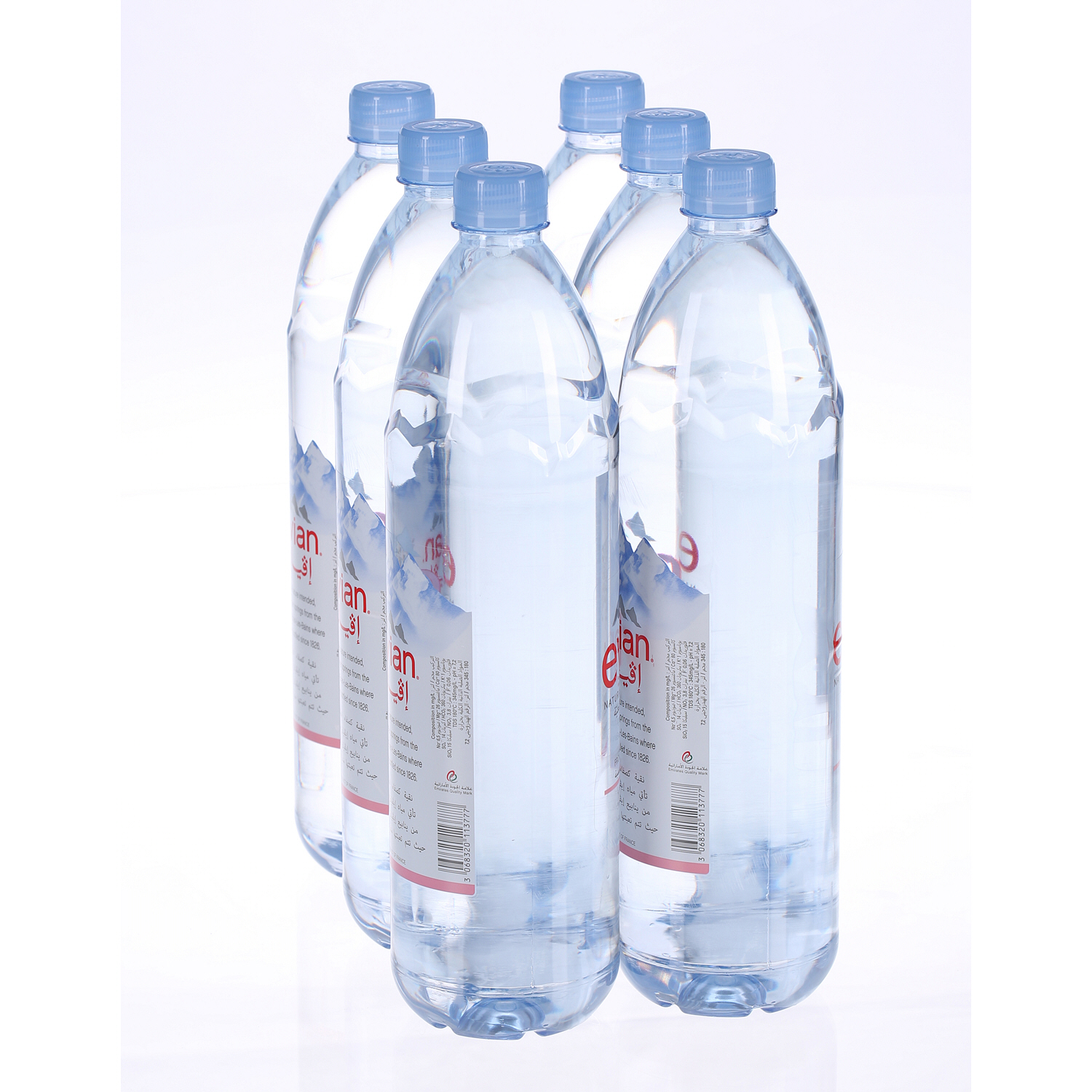 Evian Mineral Water 1.5Ltr X 6'S