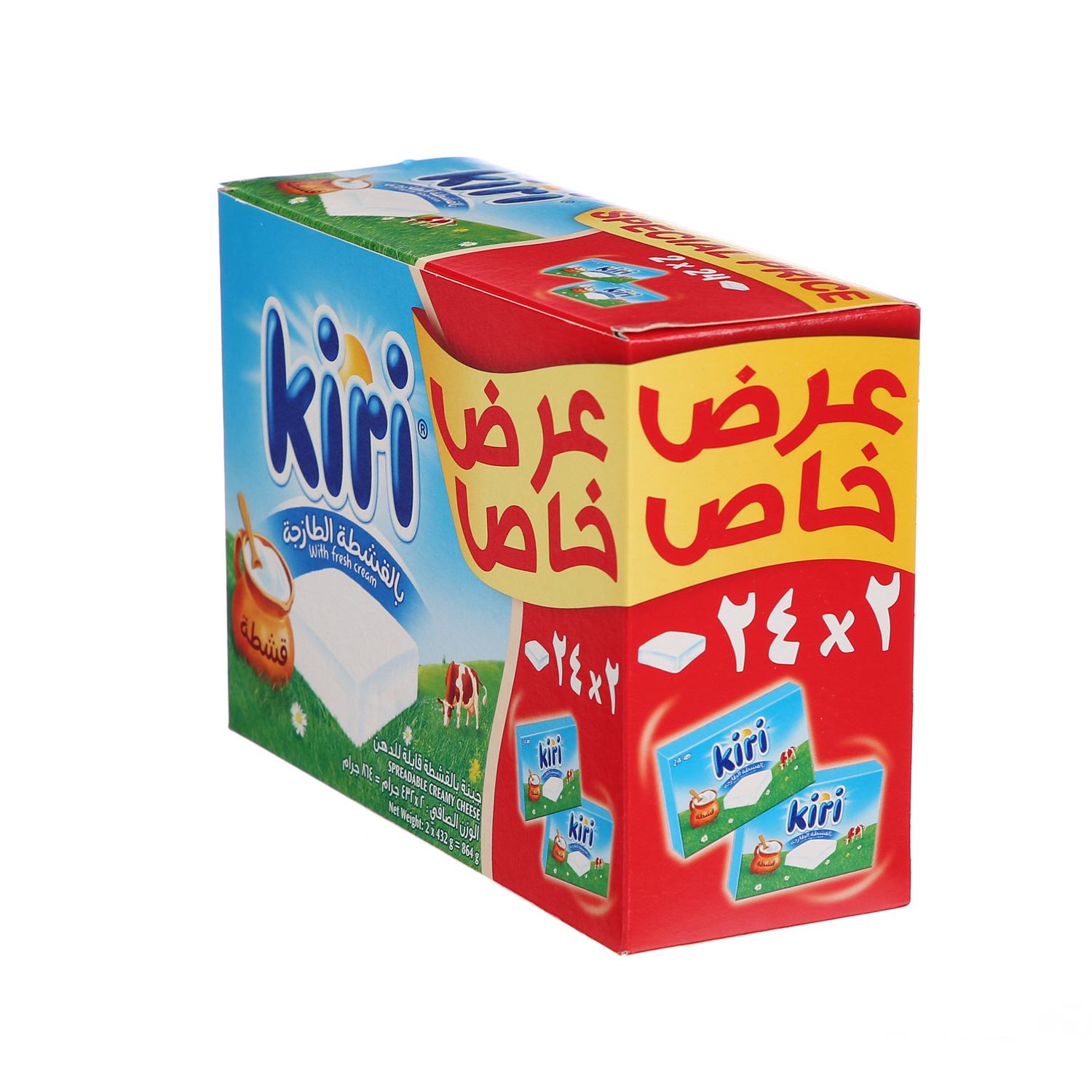 Kiri Cheese 2X432Gm 24'S Offer