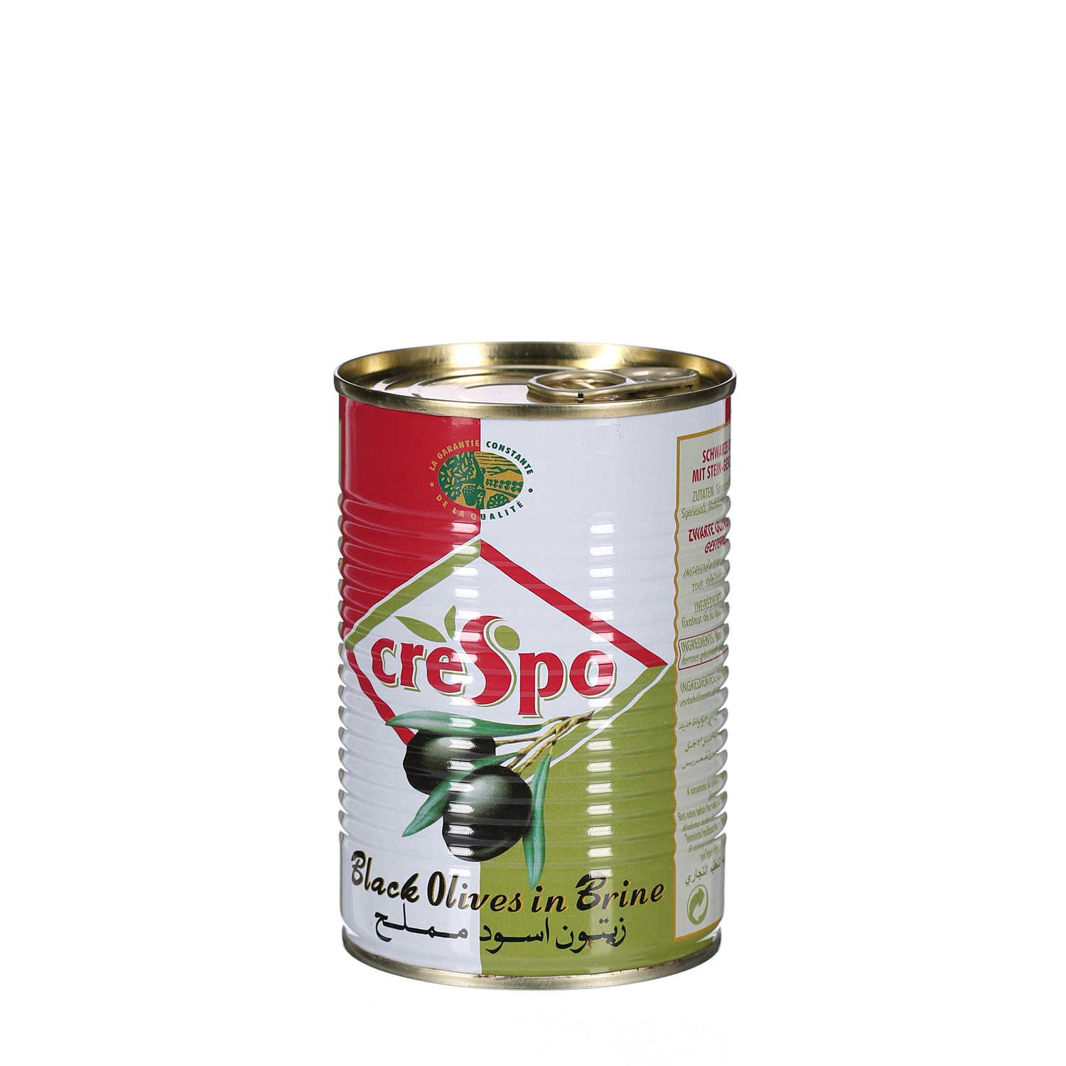 Crespo Black Olives Tin 225 g