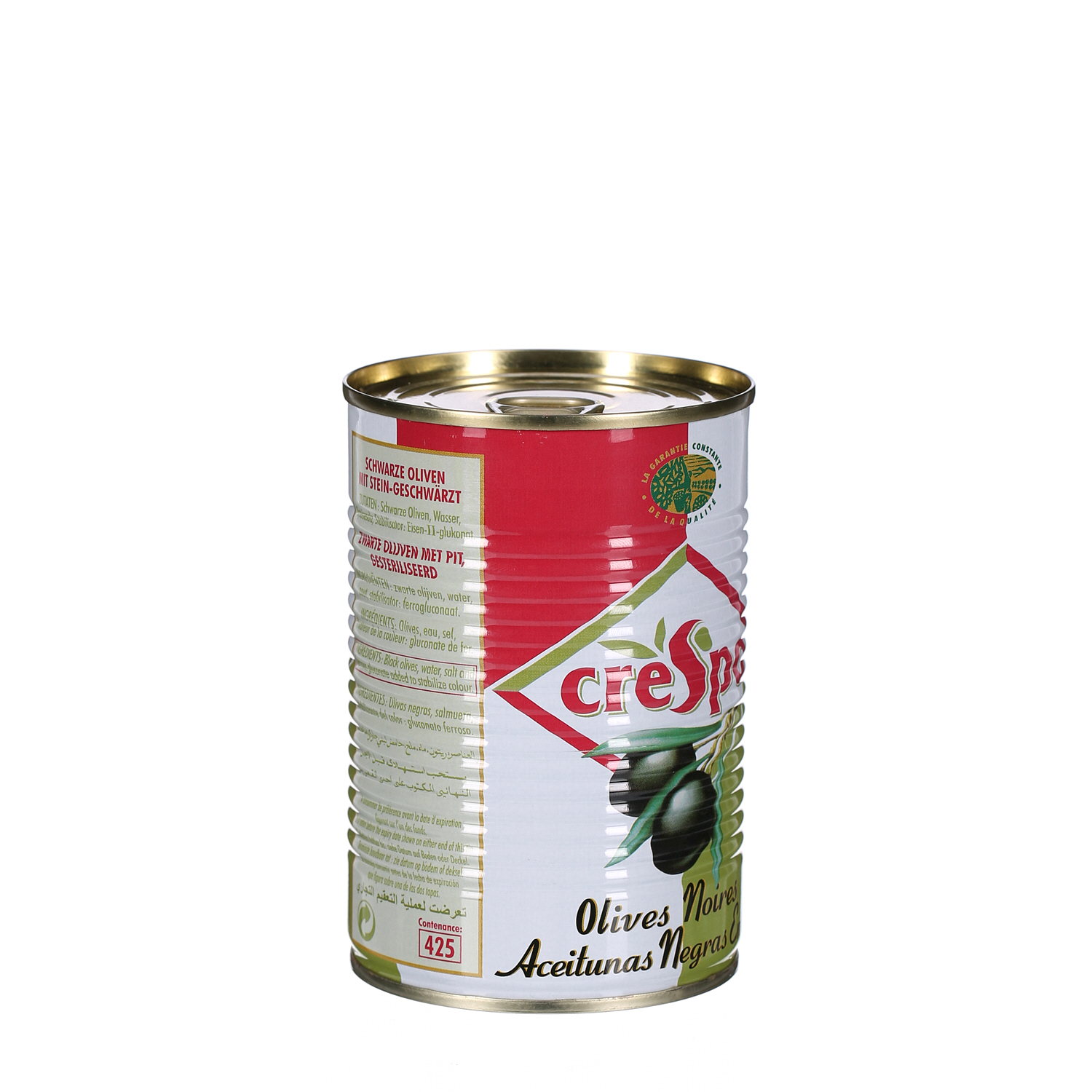 Crespo Black Olives Tin 225 g