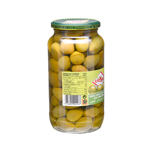 Crespo Queen Green Olives Jar 550 g