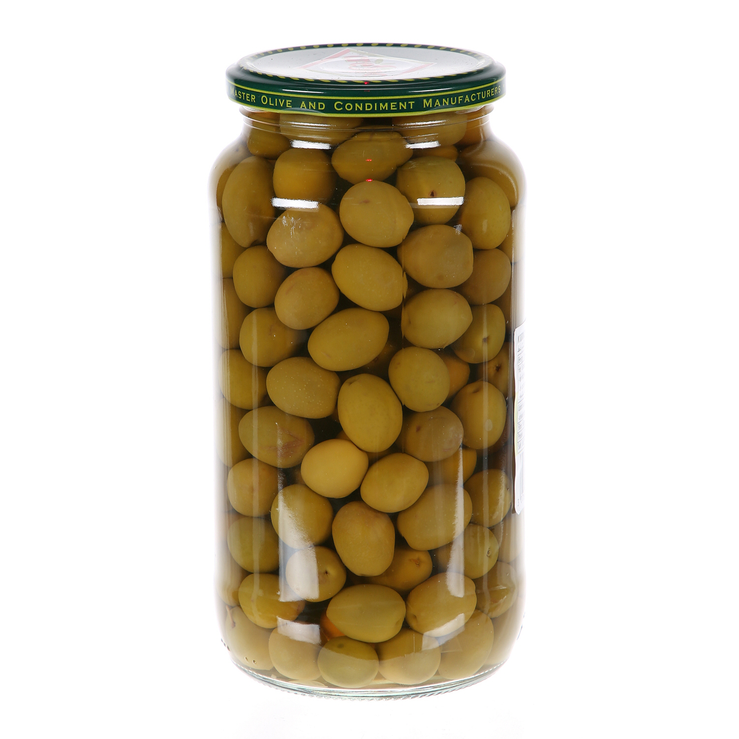 Crespo Whole Green Olives Jar 575 g