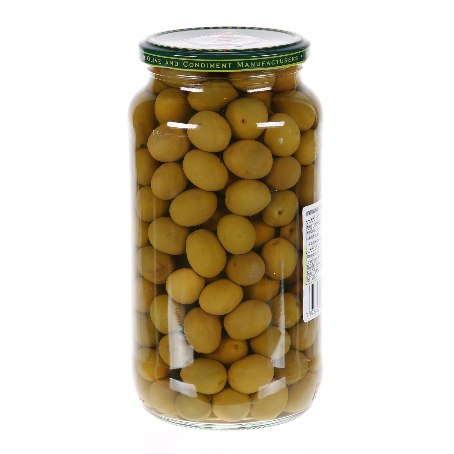 Crespo Whole Green Olives Jar 575 g