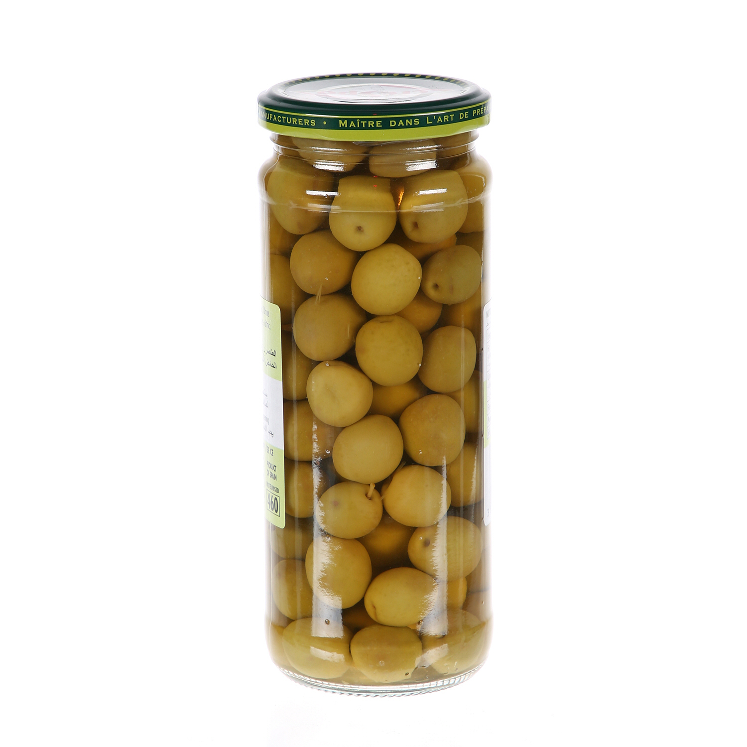 Crespo Whole Green Olives Jar 450 g