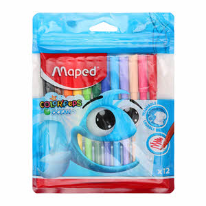 Maped Color'pep Felttipe Ocean 12 Pieces