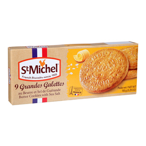 ST Michel 9 Grandes Galettes Butter Biscuits with Sea Salt 150gm