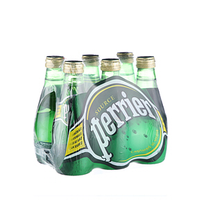 Perrier Water Regular 200 ml × 6 Pack