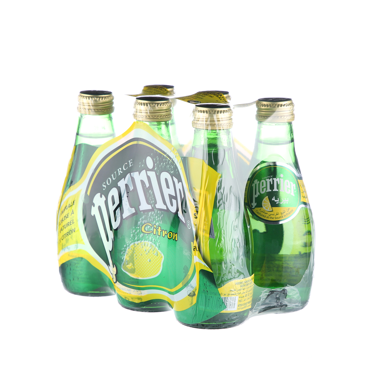 Perrier Water Lemon 200 ml × 6 Pack