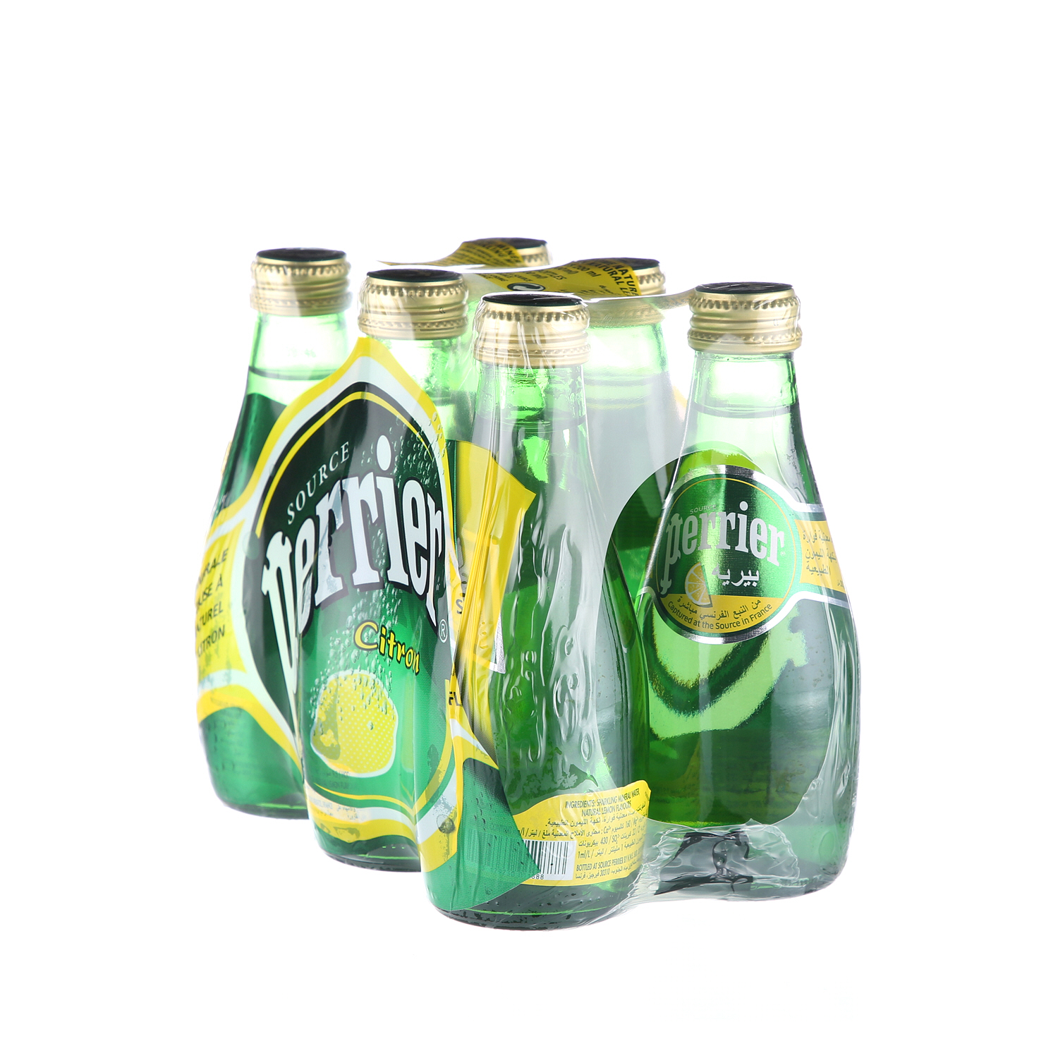 Perrier Water Lemon 200 ml × 6 Pack