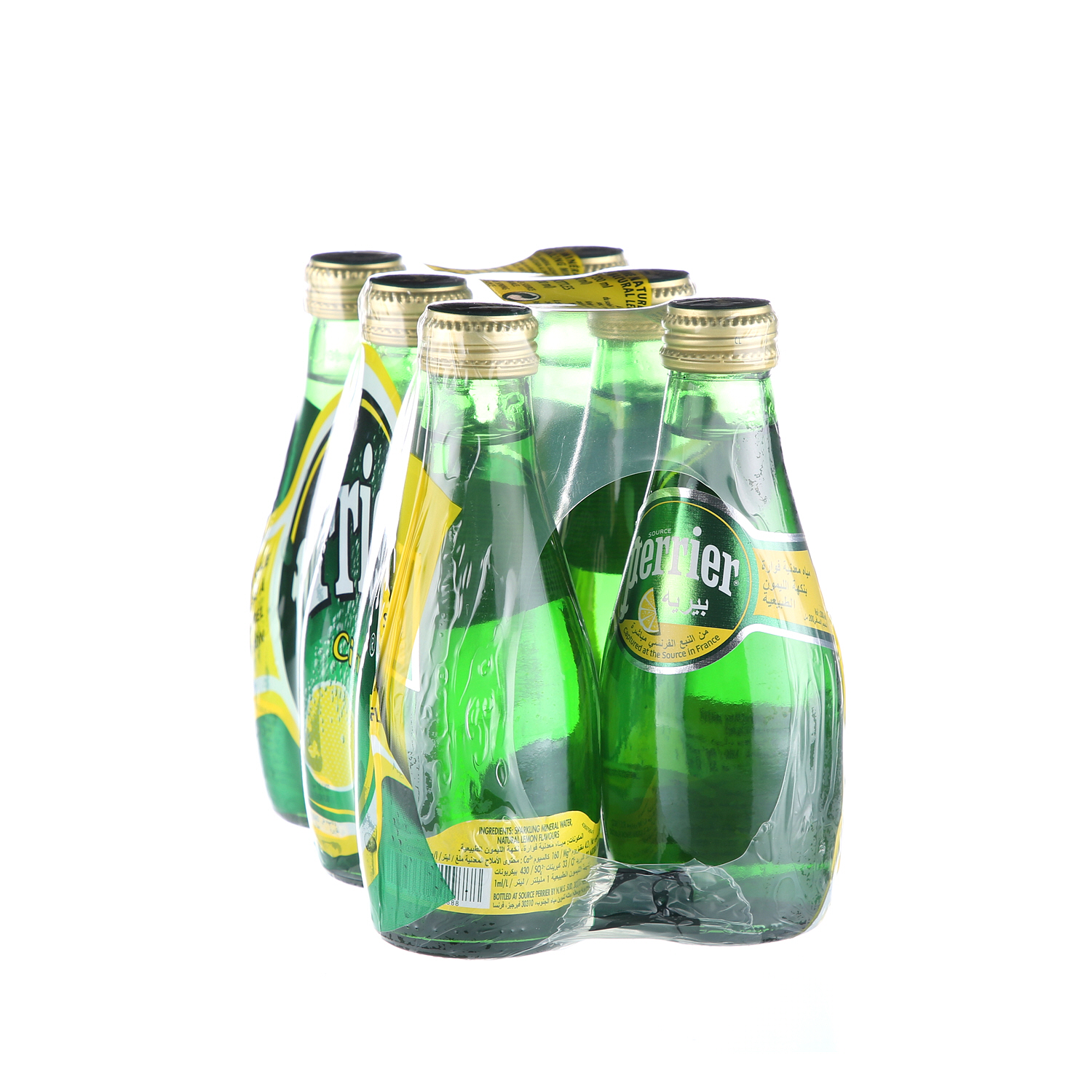 Perrier Water Lemon 200 ml × 6 Pack