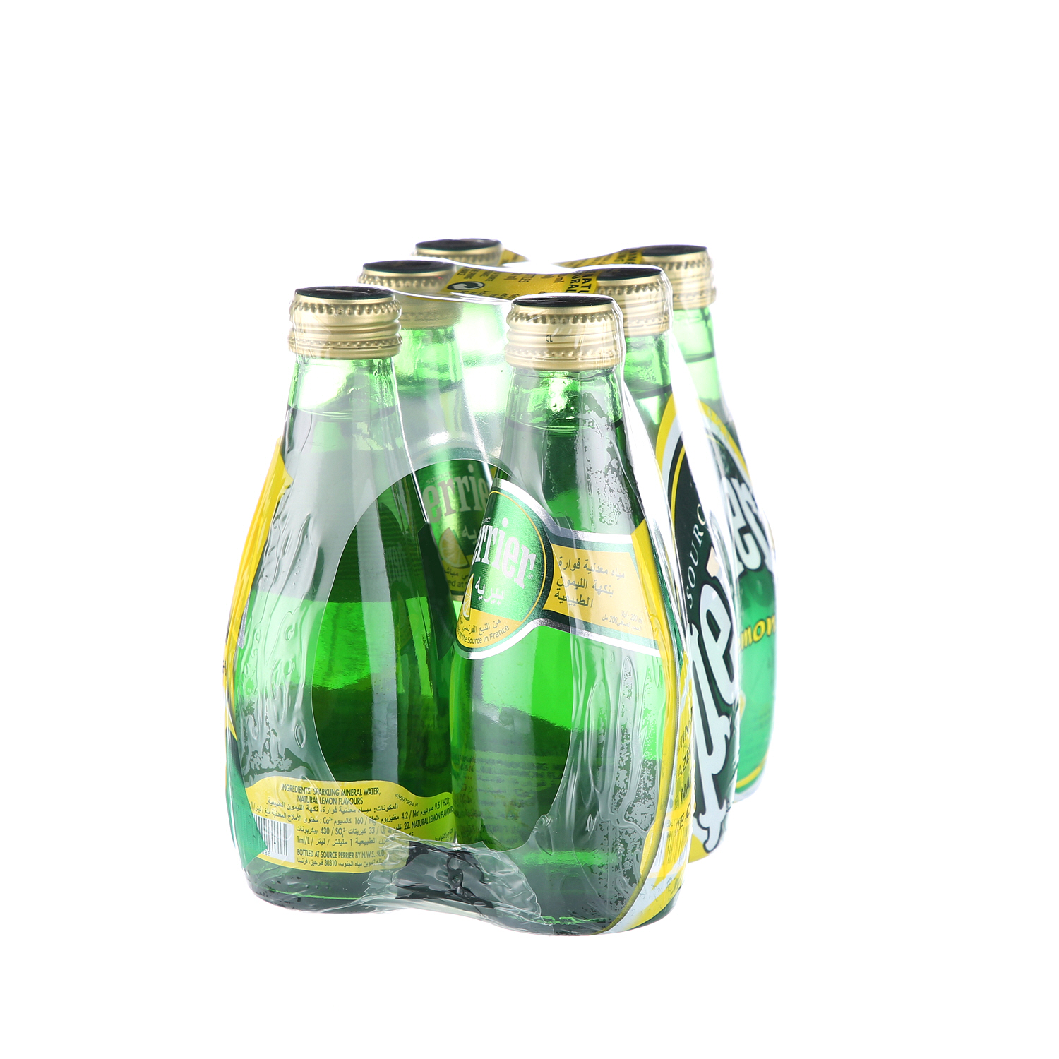 Perrier Water Lemon 200 ml × 6 Pack