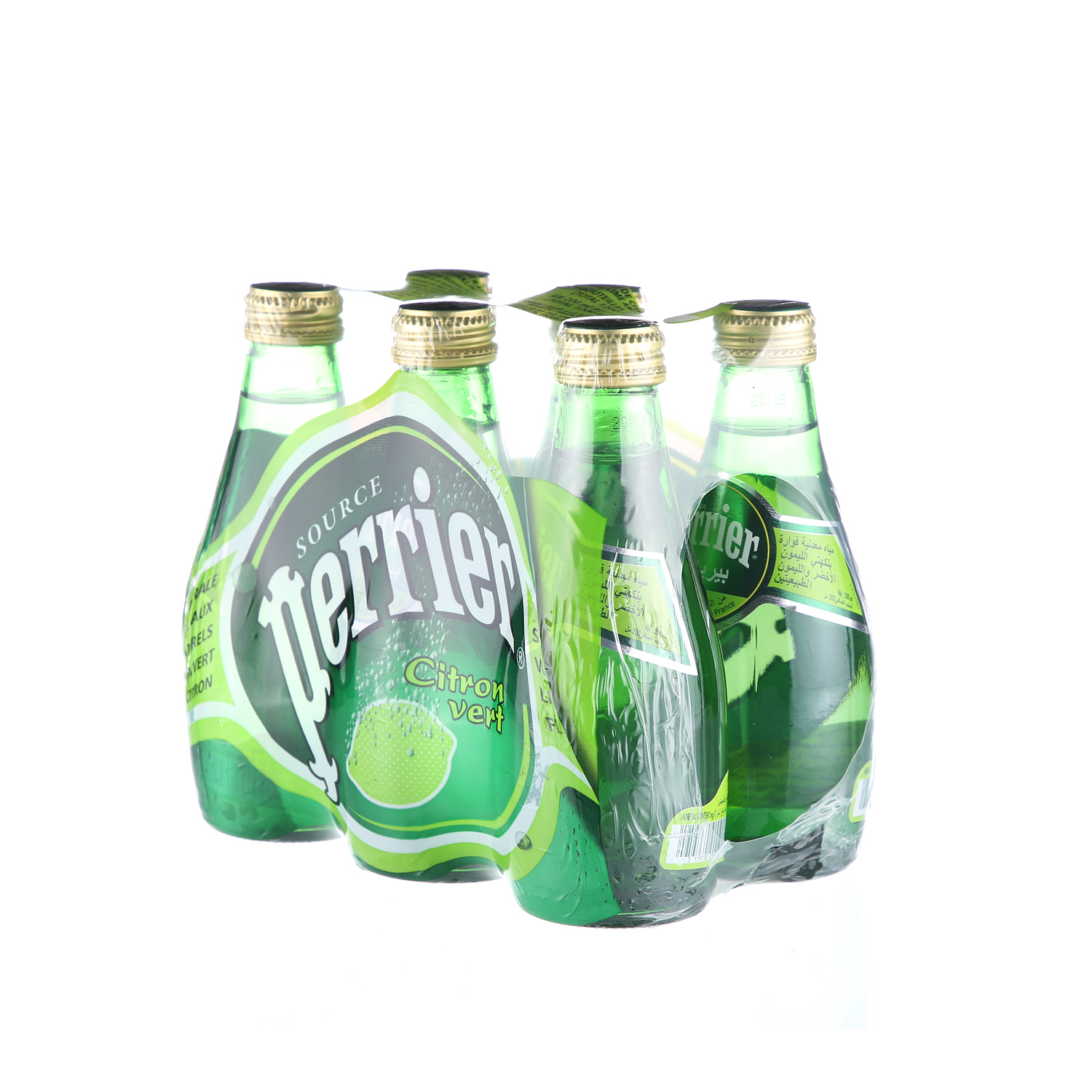 Perrier Water Lime 200 ml × 6 Pack