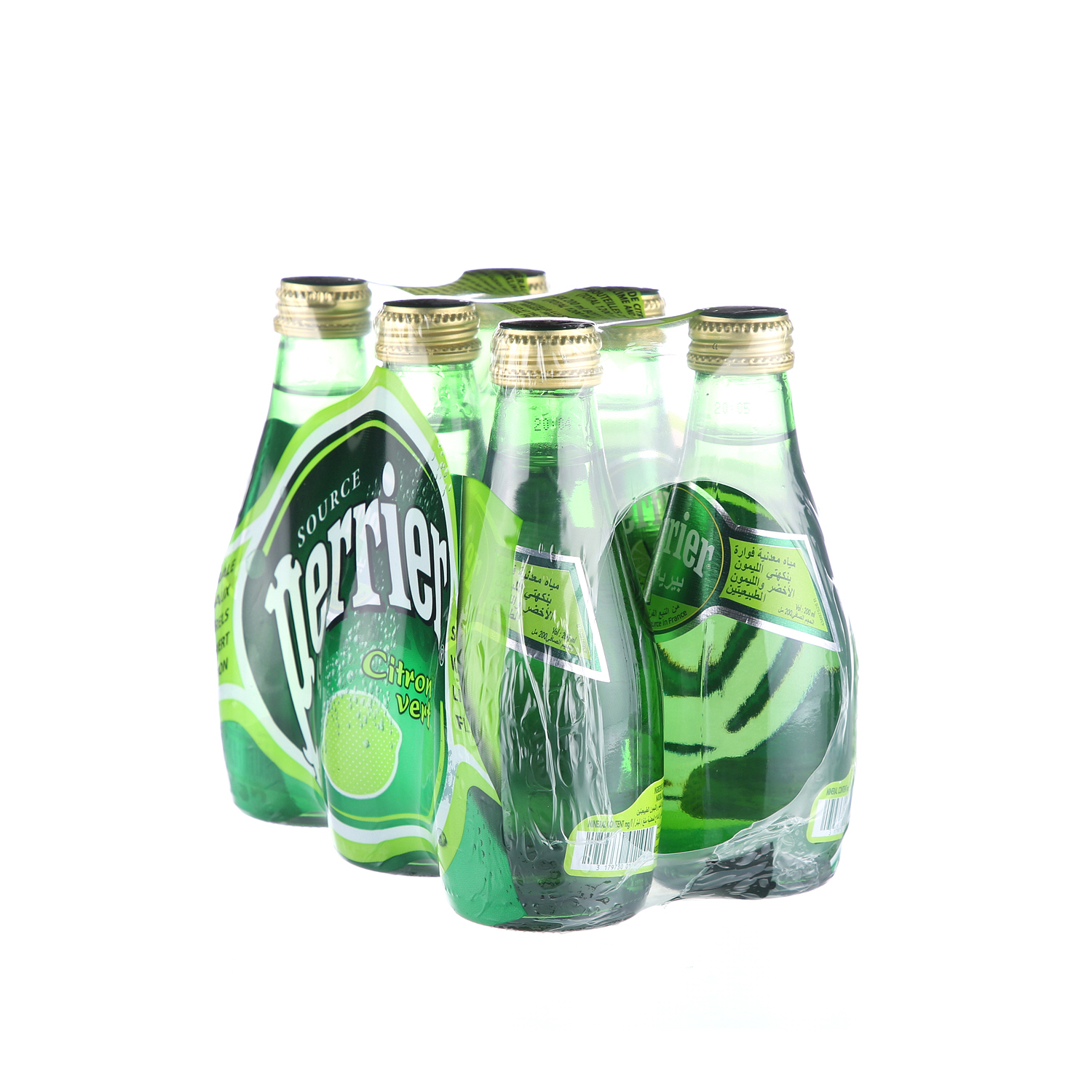 Perrier Water Lime 200 ml × 6 Pack