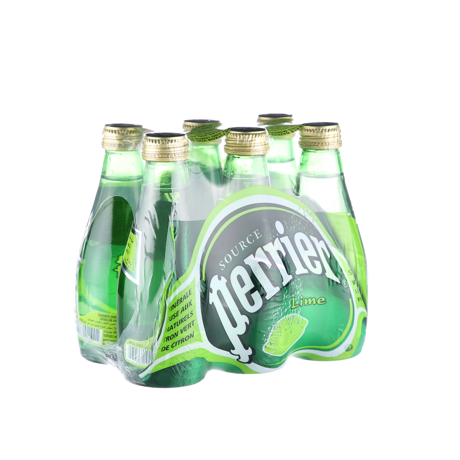 Perrier Water Lime 200 ml × 6 Pack