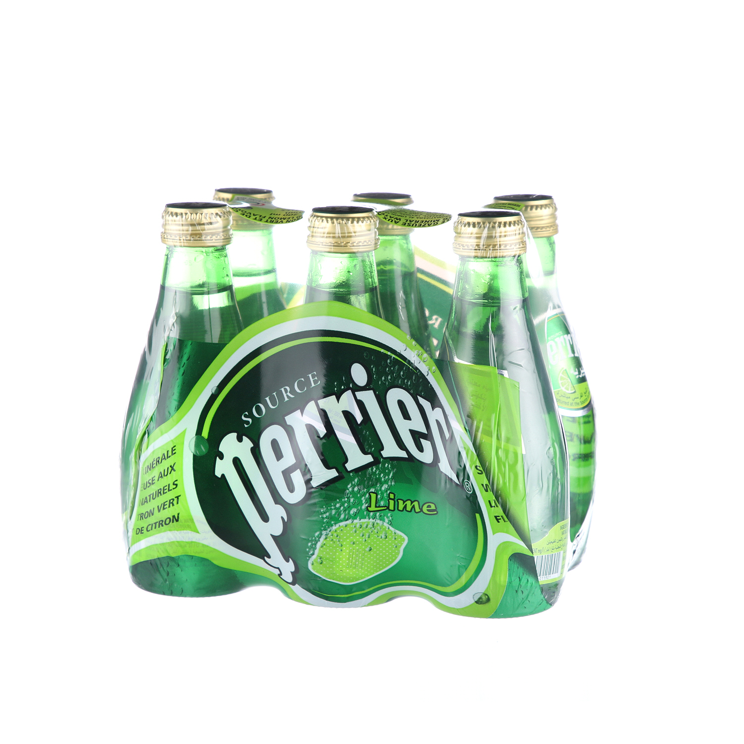 Perrier Water Lime 200 ml × 6 Pack