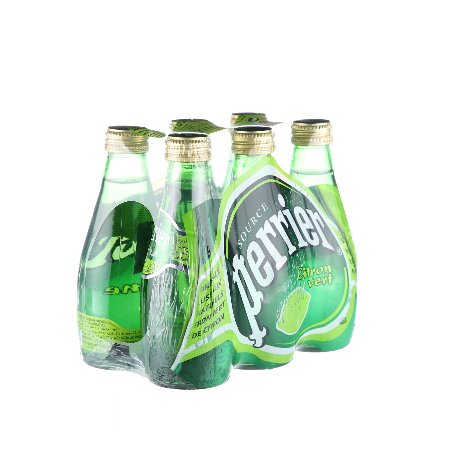 Perrier Water Lime 200 ml × 6 Pack