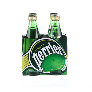 Perrier Water Regular 330 ml × 4 Pack