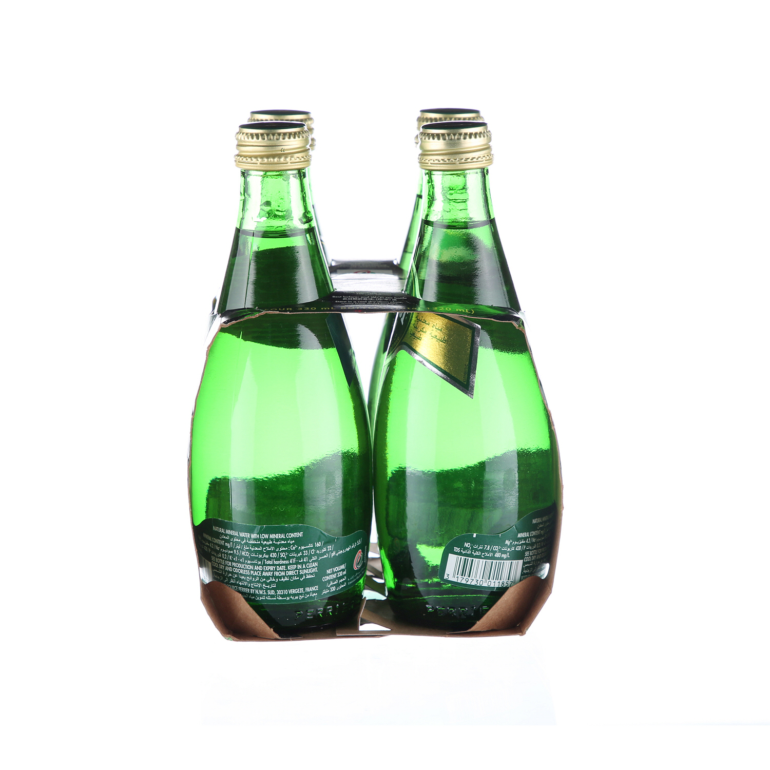 Perrier Water Regular 330 ml × 4 Pack