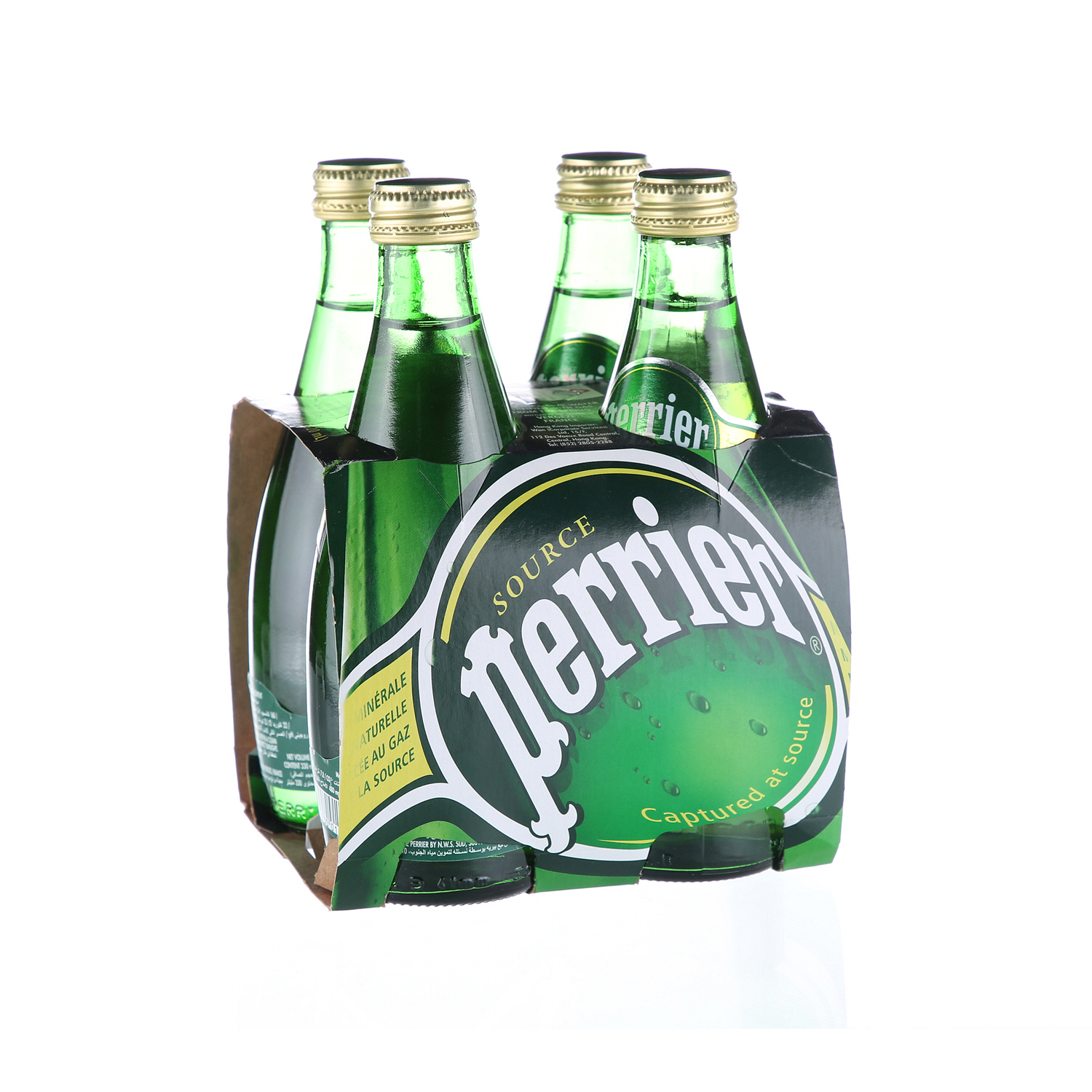 Perrier Water Regular 330 ml × 4 Pack