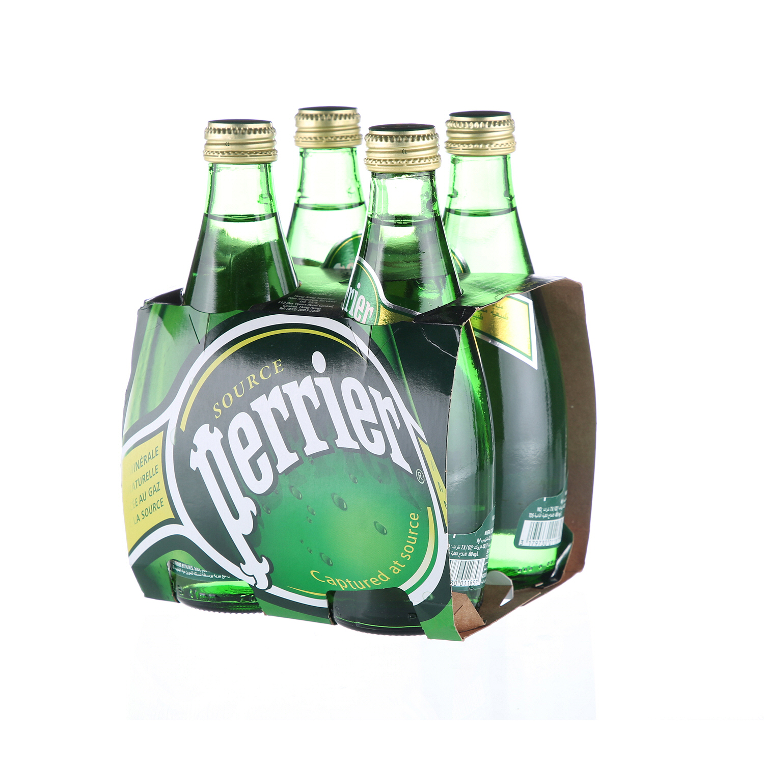 Perrier Water Regular 330 ml × 4 Pack