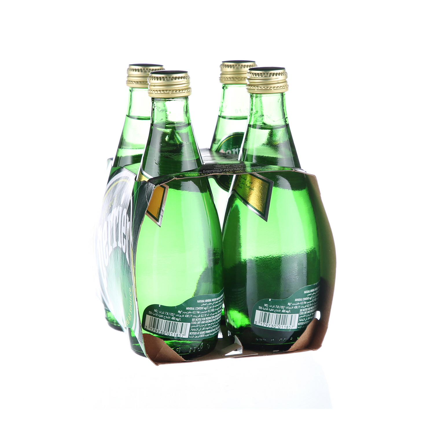 Perrier Water Regular 330 ml × 4 Pack