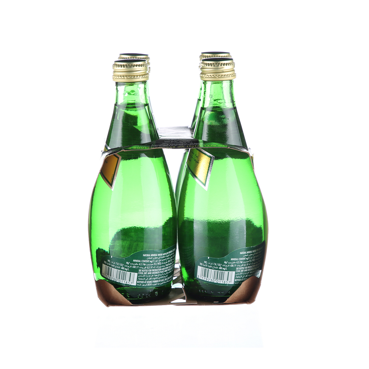 Perrier Water Regular 330 ml × 4 Pack