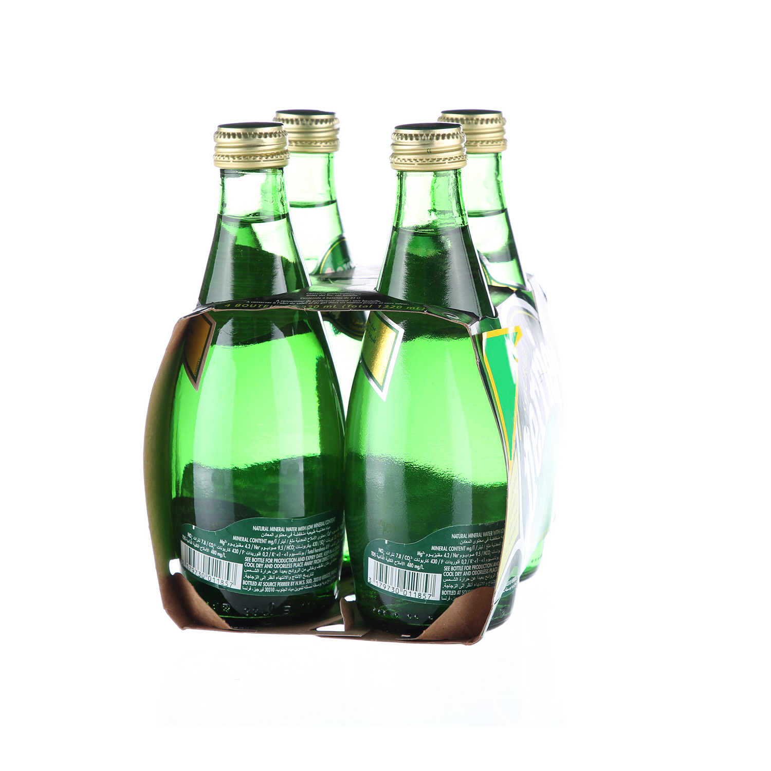 Perrier Water Regular 330 ml × 4 Pack