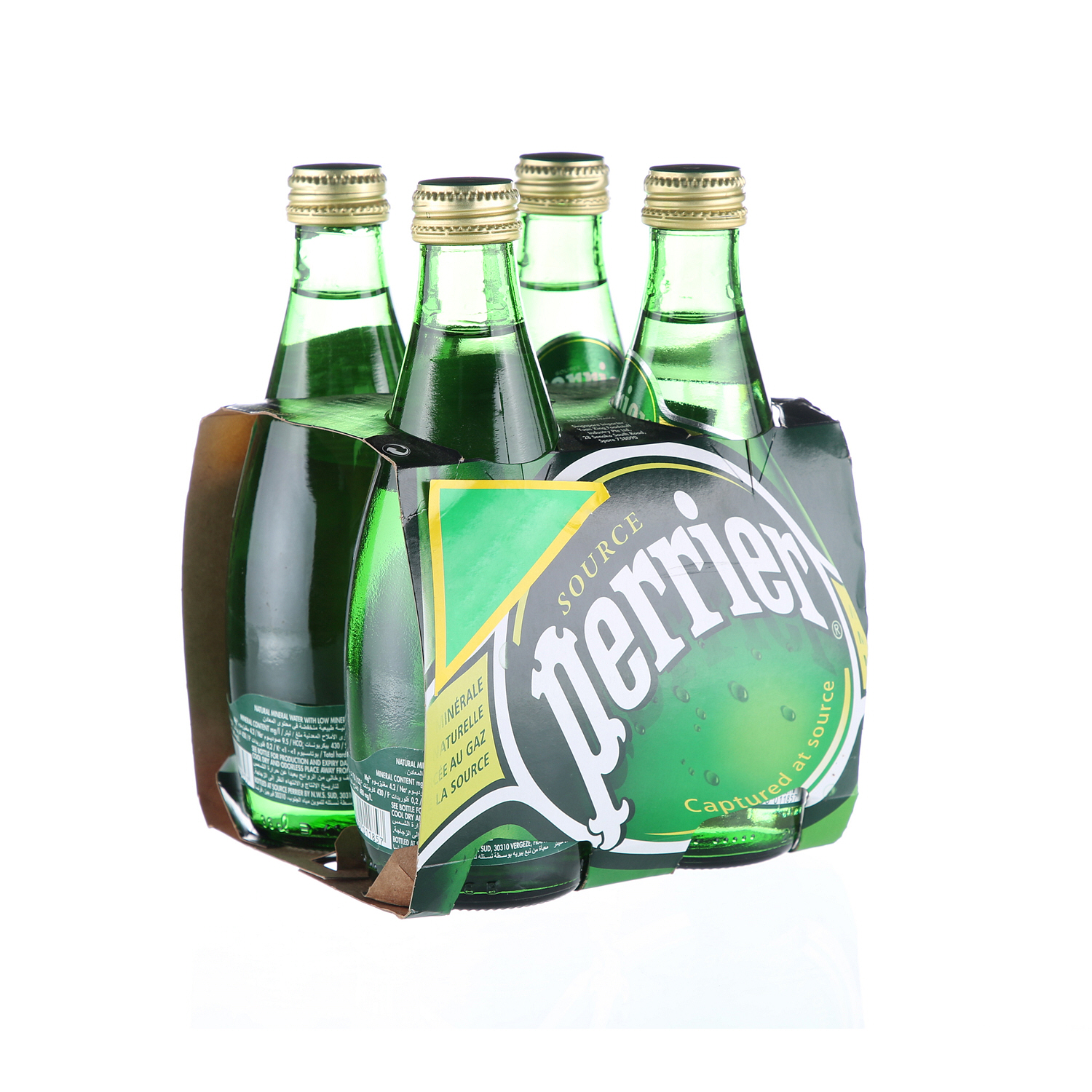 Perrier Water Regular 330 ml × 4 Pack