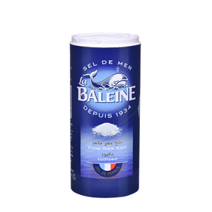La Baleine Iodized Sea Salt Fine 600 g