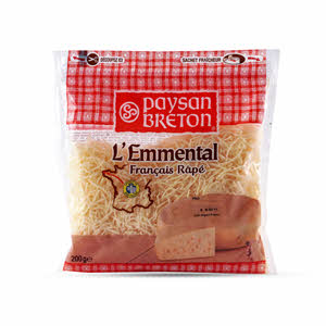 Paysan Breton Emmental Cheese Grated 200 g