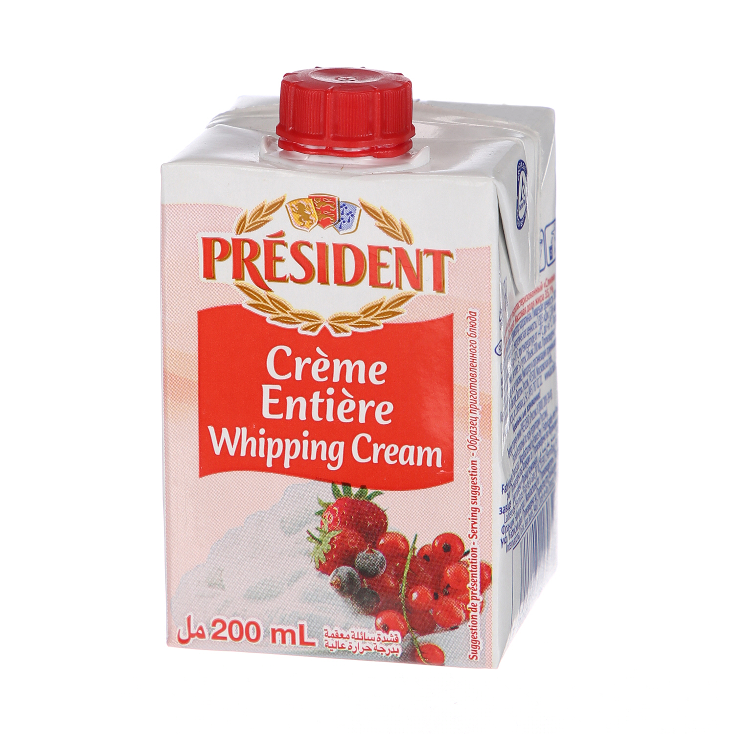 President Whipping Cream 200ml