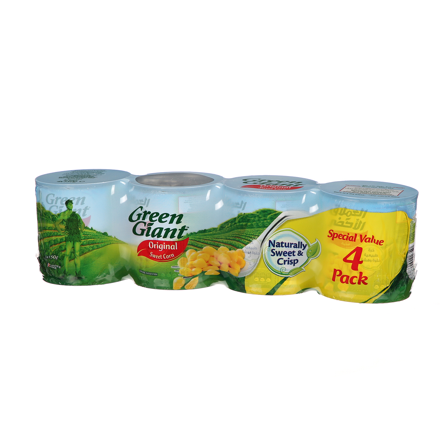 Green Giant Sweetcorn 4X150Gm