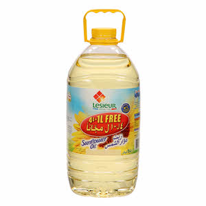 Lesieur Sunflower Oil 4 L + 1 L Free