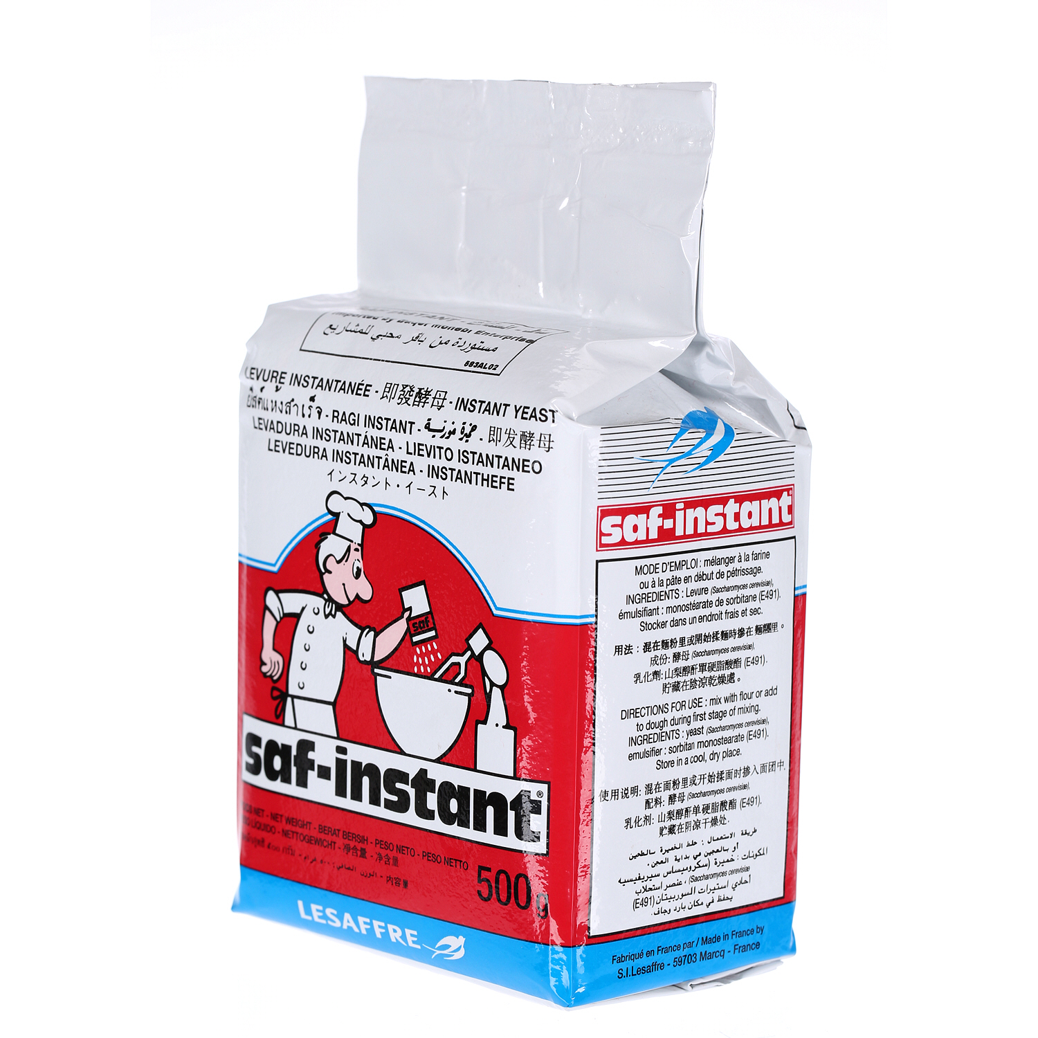 Saf-instant Yeast Faure Pack 500 g