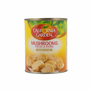 California Garden Mushroom Pieces & Stems 850 g