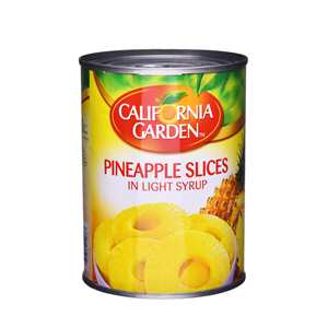 California Garden Slicesd Pineapple 565 g
