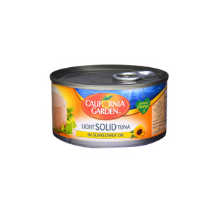 California Garden Light Tuna Solid In Oil 185 g