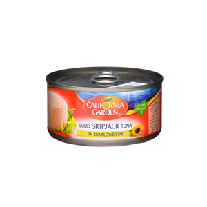 California Garden Skipjack Tuna Solid Sunflower Oil 170 g