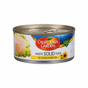 California Garden White Tuna Solid Oil 185 g