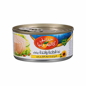 California Garden White Tuna Solid Oil 185 g