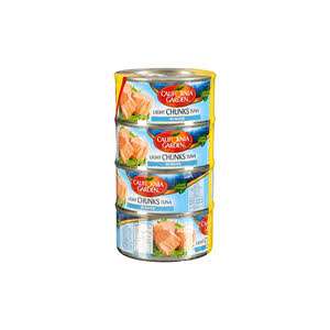 California Garden Light Tuna Chunk In Brine 170 g × 4 Pieces