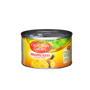 California Garden Sliced Pineapple 227gm