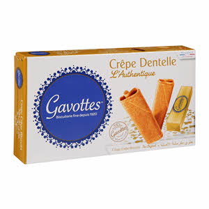 Gavottes Crepe Crispy Plain 125Gm