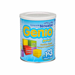 نوفولاك جينيو 3 تركيبة حليب لمرحلة النمو بنكهة الفانيليا الطبيعية 400 جرام