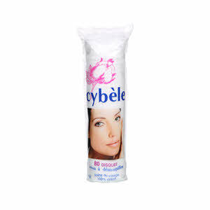Cybele Round Cotton Pads 80 Pads