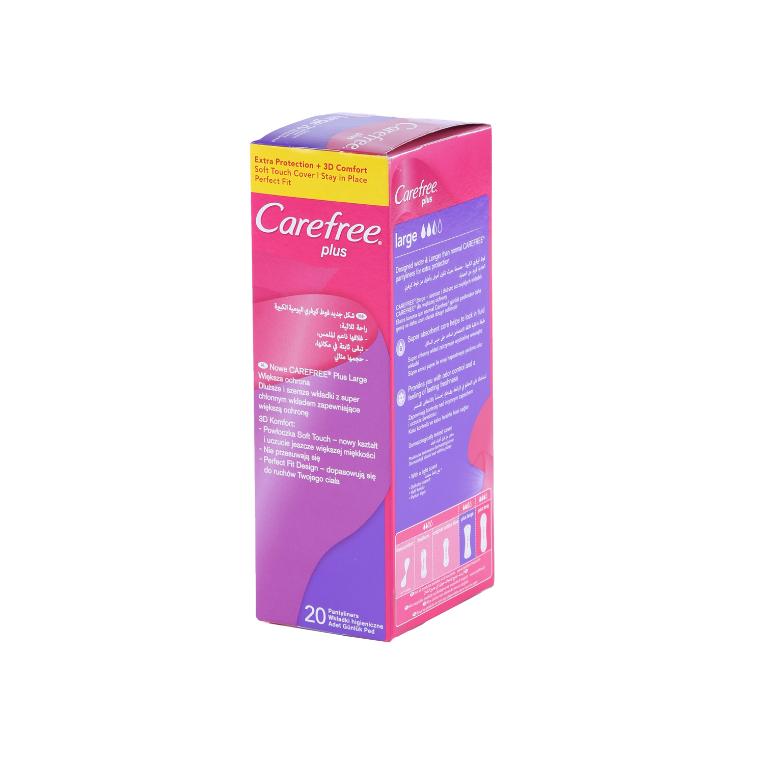 Care Free Maxi Regular 20 Pack