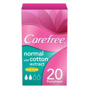 Care Free Normal Cotton Extract Pads 20 Pack