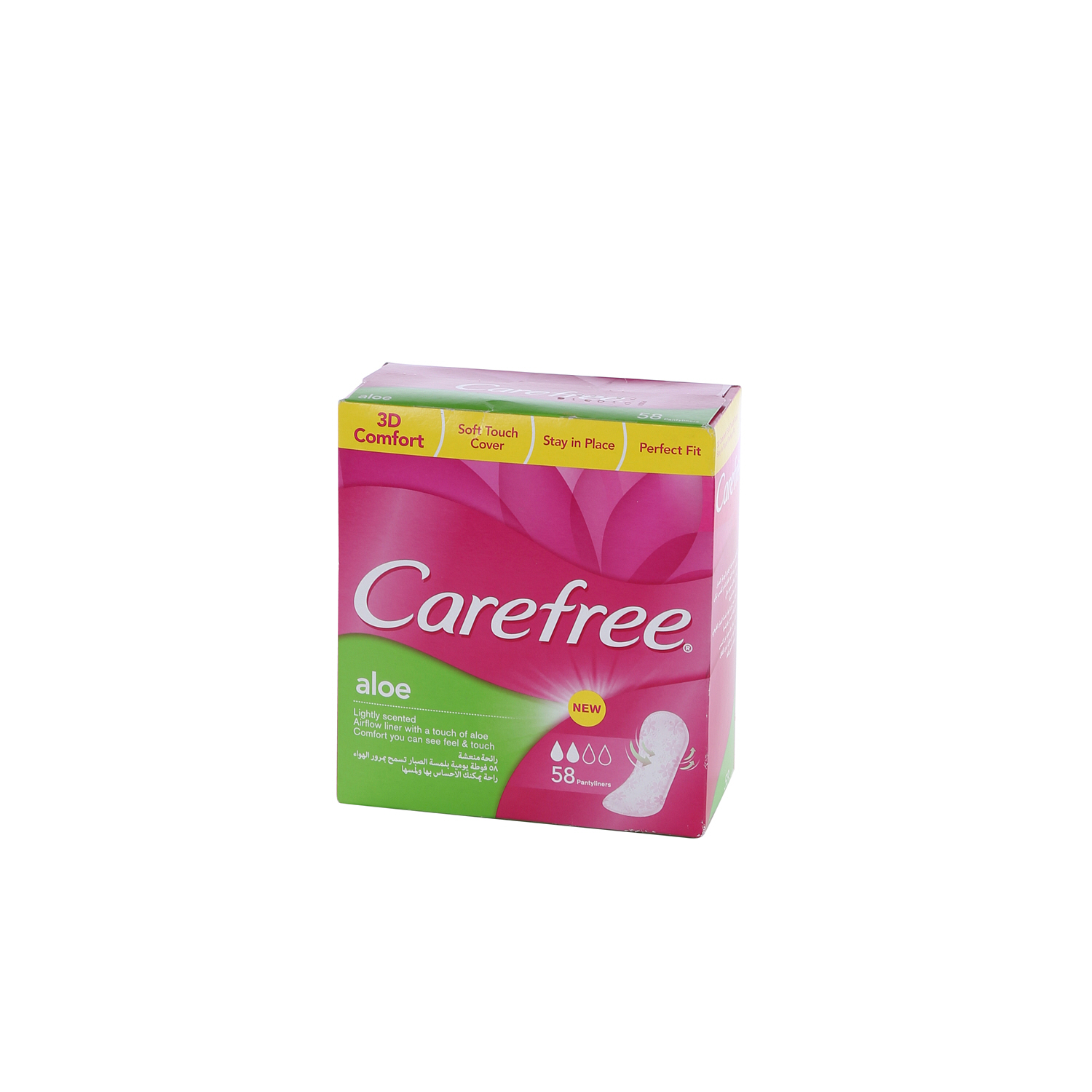 Care Free Aloe 58 Pack