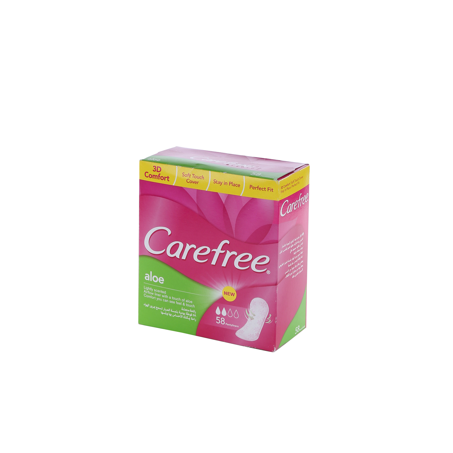 Care Free Aloe 58 Pack